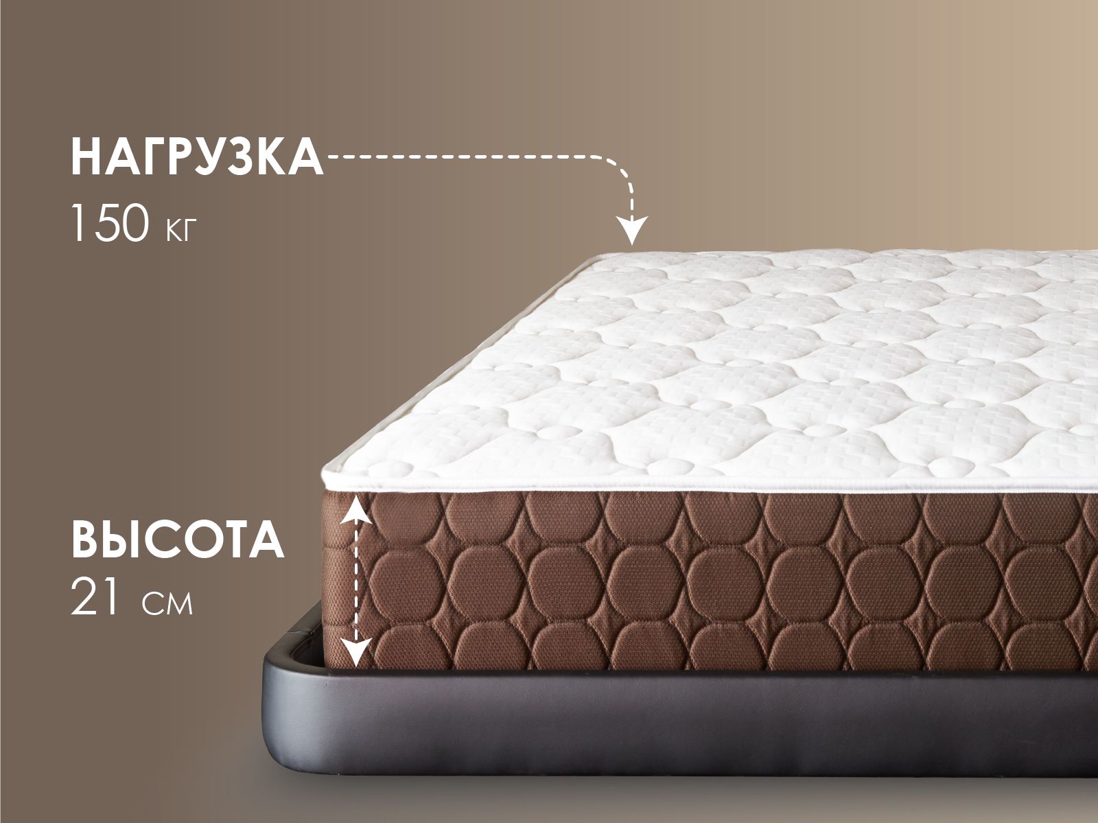 картинка Матрас Димакс Мега Медиум хард от магазина Одежда+