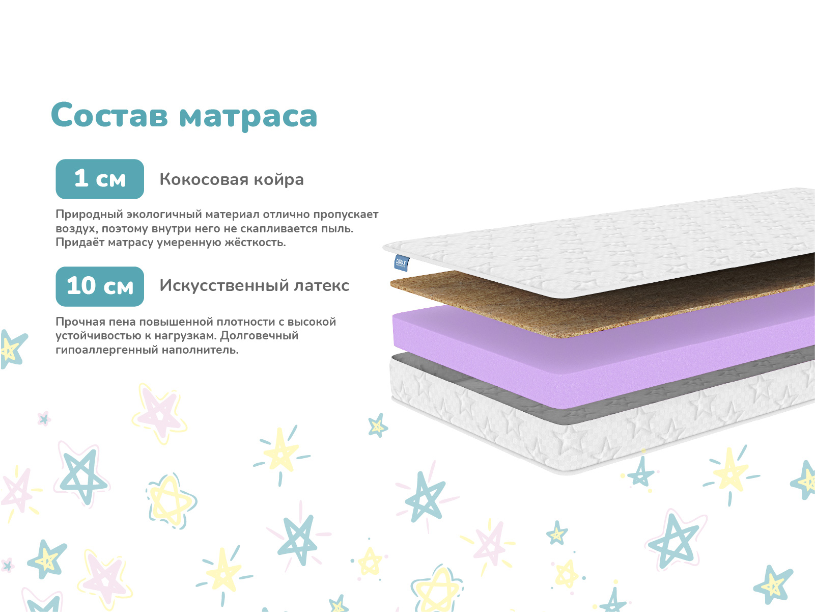 картинка Матрас Димакс Космос от магазина Одежда+